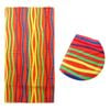 Bright Stripes Cotton Velour Printed Beach Towel 70 x 140 cm