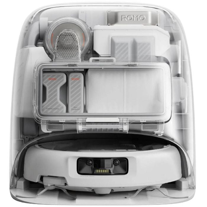 DJI ROMO P Robot Vacuum & Mop Water Tank Version - White