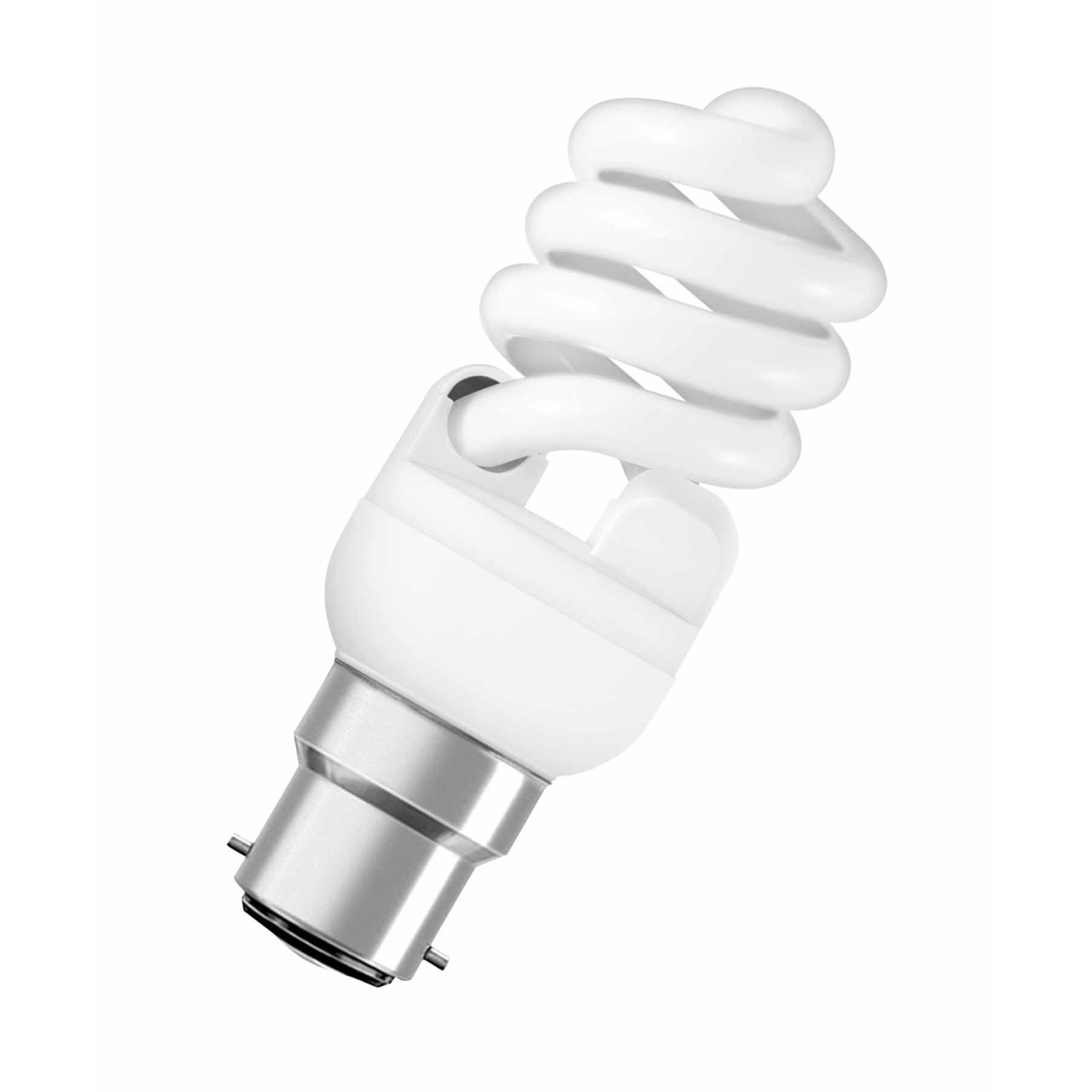 Osram Mini Spiral CFL 15w B22 865Lm Daylight Light Globe 5pk Bunnings Australia