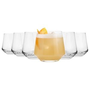 Argon Tableware Soho Crystal Tumbler Glasses - 300ml - Pack Of 6