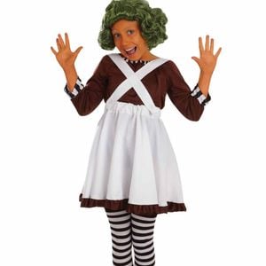Chocolate Factory Worker Girls Book Week Costume - Small