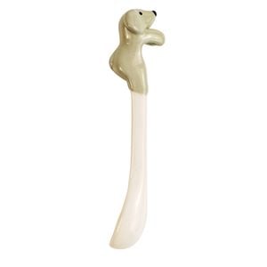 Urban Dog 12cm Ceramic Hanging Spoon For Mug - Sage