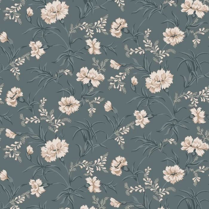 Wallpaper Trader Emilie Wallpaper Roll 10.05m X 53cm, Teal