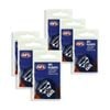 6x 3pc AFL Dart Flights Geelong Cats Emblem Design Metronic Pack England Made