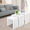 Artiss Set of 3 Nest of Coffee Tables
