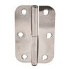 Lane 90mm Polished Chrome Left Hand Lift Off Pin Durasmooth Radius Hinge