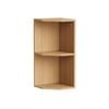 Kaboodle Oak Latte Open End Wall Cabinet