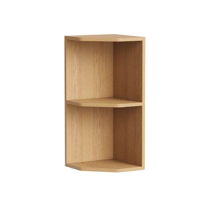 Kaboodle Oak Latte Open End Wall Cabinet