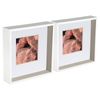 Nicola Spring 5 Piece 10 X 10 3d Shadow Deep Box Photo Frame Set - Craft Display Picture Frame With 6 X 6 Mount