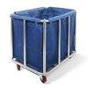 Lauft 300L Heavy Duty Laundry Trolley, XL Linen Skip Washing Hamper Cart