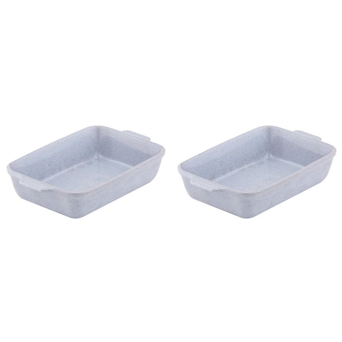 2x Ladelle Artisan 23cm Porcelain Baking/Serving Dish Handmade Home/Dining Blue