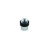Sylvan Floor Mount Door Stop Satin Aluminium