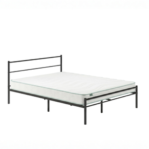 Zinus Queen Package Set – Metal Bed Frame & Essential Bonnell Inner Spring Mattress Set