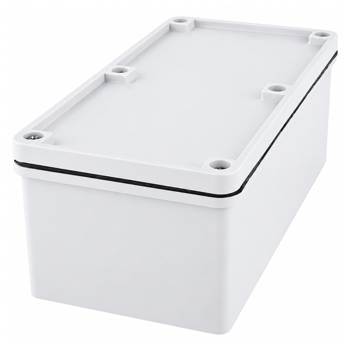 DETA 211 x 108 x 81mm Grey PVC Conduit Adaptable Box - Single Pack