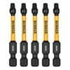 Dewalt 57mm Fastener Drive Impact DWAF2SQ2IR5 - 5 Pack