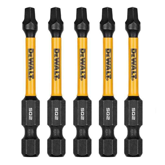 Dewalt 57mm Fastener Drive Impact DWAF2SQ2IR5 - 5 Pack