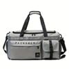 Travel Duffel Backpack Grey