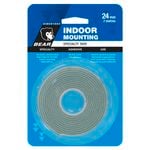 Bear 24mm x 2m White Indoor Mounting Tape