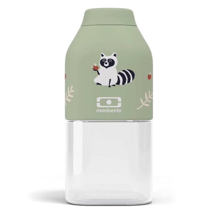 Monbento Mb Positive S Reusable Water Bottle - Raccoon