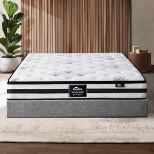 Bedra Double Mattress Luxury Bed Bonnell Spring Foam 22cm