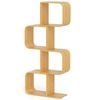 Costway 4-tier Bamboo Bookshelf