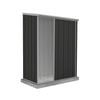 Absco Sheds 1.52 x 0.78 x 1.95m Monument Ezislider Single Sliding Door Garden Shed