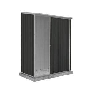 Absco Sheds 1.52 x 0.78 x 1.95m Monument Ezislider Single Sliding Door Garden Shed