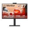 Lg 27ba850-b 27" Fhd Ips 100hz Usb-c Height Adjustable Monitor