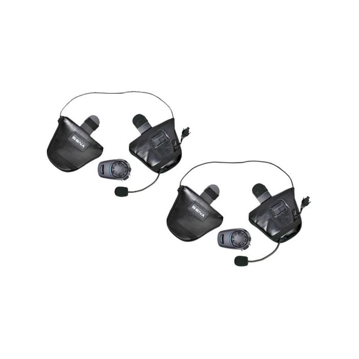 Sena SPH10HD-FM-01 Dual Pack Half Helmet Motorcycle Intercom
