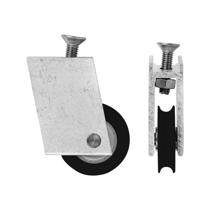 Rolltrak Adjustable Aluminium Carriage And Acetal Roller