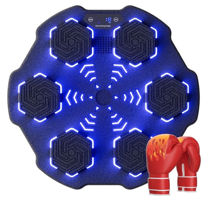 ADVWIN Music Boxing Machine Home Reaction Strength Workout