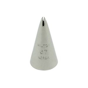 Wilton Stainless Steel #67 Leaf Piping Tip Cake Icing Decorating Nozzle Silver