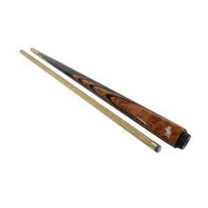 Dufferin S302 2-Piece Cue Brown 9mm Elkmaster Tip 57 inch Billiards/Pool