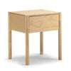 Zyler 47cm Light Ash 1 Drawer Bedside Table