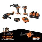 AEG 18V Brushless 3-Piece 5.0Ah Force Kit