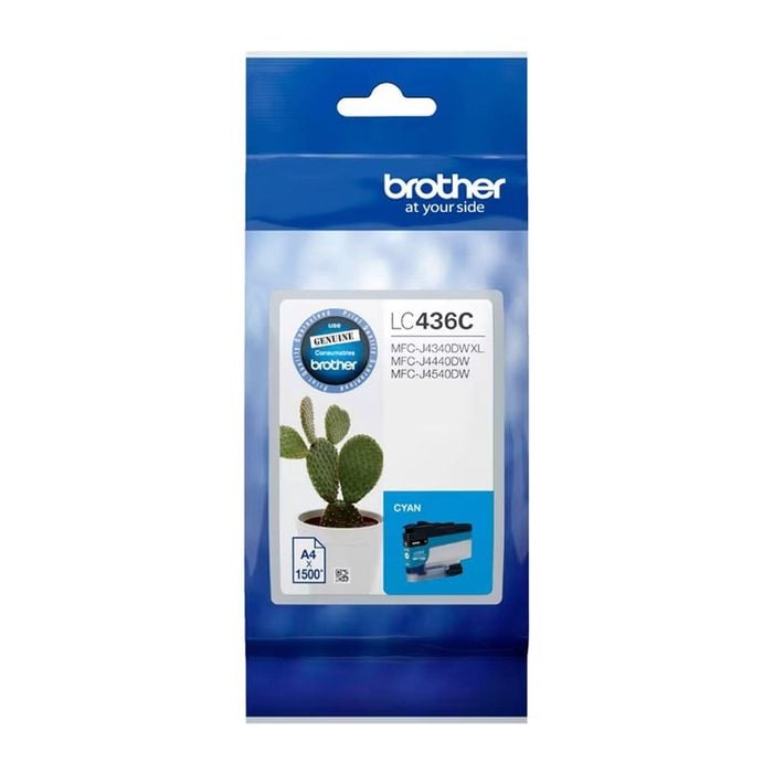 Brother Brother LC436 Cyan Ink Cartridge Toner LC-436C