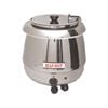 Lce Sk10s Benchtop 10l Soup Kettle Warmer Soup Pot Stainless Steel