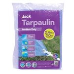 Jack 2.4 x 3.0m Medium Duty Tarpaulin