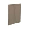 Kaboodle 900mm Olive Grove Medium Heritage Pantry Doors - 2 Pack