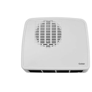 Goldair White Bathroom Fan Heater