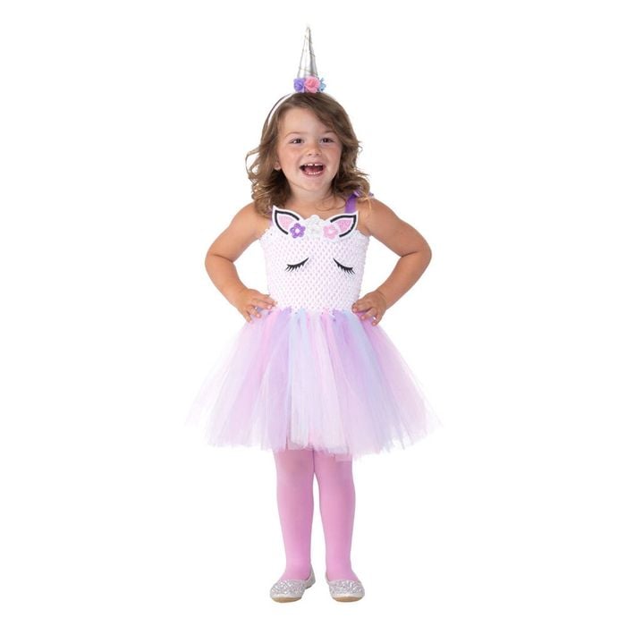 Rubies Unicorn Tutu Girls Dress Up Halloween Party Costume Outfit Size 3-5y