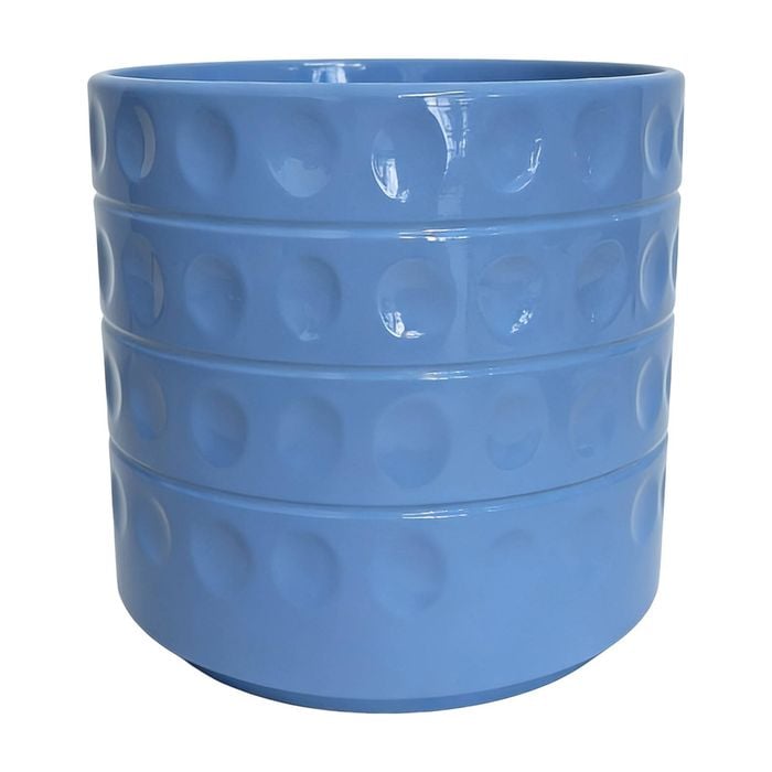 Astin Sinclair 245 x 245mm Cashmere Blue Dots Ceramic Pot
