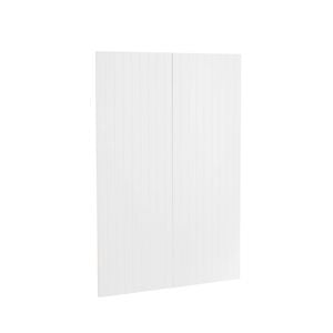 Kaboodle 900mm Macaroon V-Groove Medium Pantry Doors - 2 Pack