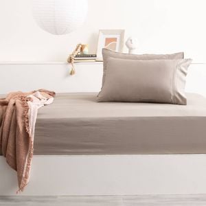 Park Avenue 500TC Bamboo Cotton Sheet Set Queen Pewter