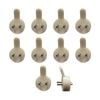 Everhang Plastic Picture Hanging Utility Hook - 10 Pack