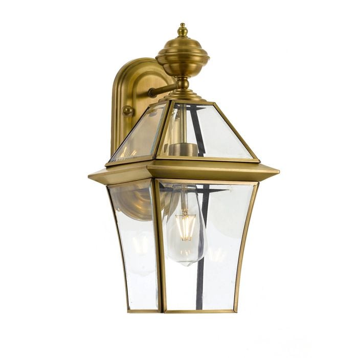Telbix Brass Rye 20 Exterior Wall Bracket