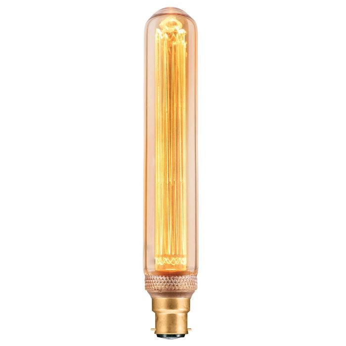 Mercator B22 LED Vintage Dimmable Banana Filament 2.3W Bulb - Bunnings ...