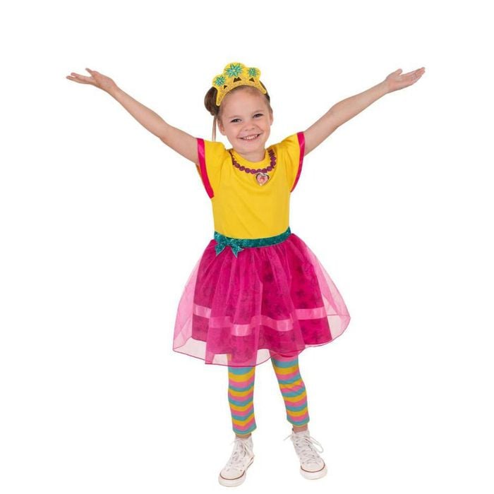 Disney Fancy Nancy Deluxe Halloween Costume for Kids Dress, 3-5-YRS