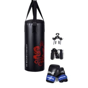 Costway 5pcs Pu Punching Bag Set