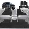 6D Diamond Car Floor Mats for Nissan Patrol Y62 (Y62)2013-Current-Ultimate Set-Black-Outback GT